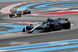 Esteban Ocon (FRA) Alpine F1 Team A522. 24.07.2022. Formula 1 World Championship, Rd 12, French Grand Prix, Paul Ricard, France, Race Day.