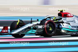 Lewis Hamilton (GBR) Mercedes AMG F1 W13. 23.07.2022. Formula 1 World Championship, Rd 12, French Grand Prix, Paul Ricard, France, Qualifying Day.