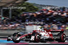 Guanyu Zhou (CHN) Alfa Romeo F1 Team C42. 23.07.2022. Formula 1 World Championship, Rd 12, French Grand Prix, Paul Ricard, France, Qualifying Day.