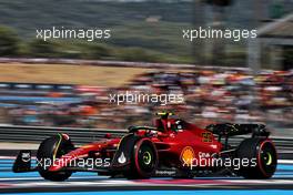 Carlos Sainz Jr (ESP) Ferrari F1-75. 23.07.2022. Formula 1 World Championship, Rd 12, French Grand Prix, Paul Ricard, France, Qualifying Day.