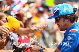 Fernando Alonso (ESP), Alpine F1 Team  23.07.2022. Formula 1 World Championship, Rd 12, French Grand Prix, Paul Ricard, France, Qualifying Day.