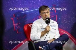Jost Capito (GER) Williams Racing Chief Executive Officer in the FIA Press Conference. 23.07.2022. Formula 1 World Championship, Rd 12, French Grand Prix, Paul Ricard, France, Qualifying Day.