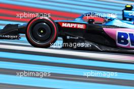Esteban Ocon (FRA) Alpine F1 Team A522. 23.07.2022. Formula 1 World Championship, Rd 12, French Grand Prix, Paul Ricard, France, Qualifying Day.