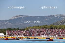 Drivers parade. 24.07.2022. Formula 1 World Championship, Rd 12, French Grand Prix, Paul Ricard, France, Race Day.