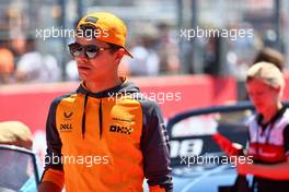 Lando Norris (GBR) McLaren on the drivers parade. 24.07.2022. Formula 1 World Championship, Rd 12, French Grand Prix, Paul Ricard, France, Race Day.