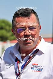 Eric Boullier (FRA) French Grand Prix Managing Director. 24.07.2022. Formula 1 World Championship, Rd 12, French Grand Prix, Paul Ricard, France, Race Day.