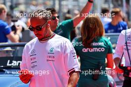 Lewis Hamilton (GBR) Mercedes AMG F1 on the drivers parade. 24.07.2022. Formula 1 World Championship, Rd 12, French Grand Prix, Paul Ricard, France, Race Day.