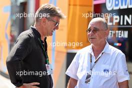 (L to R): Graeme Lowdon (GBR) with Eduardo Freitas (POR) FIA Race Director. 24.07.2022. Formula 1 World Championship, Rd 12, French Grand Prix, Paul Ricard, France, Race Day.