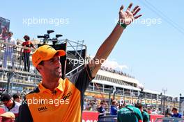 Daniel Ricciardo (AUS) McLaren on the drivers parade. 24.07.2022. Formula 1 World Championship, Rd 12, French Grand Prix, Paul Ricard, France, Race Day.