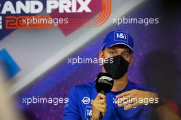 Mick Schumacher (GER) Haas F1 Team in the FIA Press Conference. 21.07.2022. Formula 1 World Championship, Rd 12, French Grand Prix, Paul Ricard, France, Preparation Day.