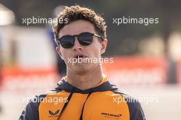 Lando Norris (GBR) McLaren walks the circuit. 21.07.2022. Formula 1 World Championship, Rd 12, French Grand Prix, Paul Ricard, France, Preparation Day.