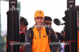 Daniel Ricciardo (AUS) McLaren. 01.07.2022. Formula 1 World Championship, Rd 10, British Grand Prix, Silverstone, England, Practice Day.