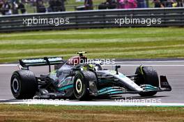 Lewis Hamilton (GBR) Mercedes AMG F1 W13. 01.07.2022. Formula 1 World Championship, Rd 10, British Grand Prix, Silverstone, England, Practice Day.