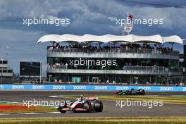 Mick Schumacher (GER) Haas VF-22. 01.07.2022. Formula 1 World Championship, Rd 10, British Grand Prix, Silverstone, England, Practice Day.