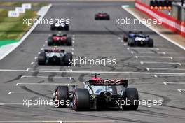 George Russell (GBR) Mercedes AMG F1 W13. 01.07.2022. Formula 1 World Championship, Rd 10, British Grand Prix, Silverstone, England, Practice Day.