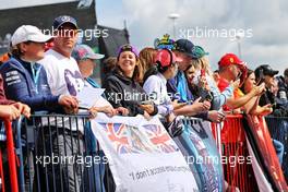 Circuit atmosphere - fans. 01.07.2022. Formula 1 World Championship, Rd 10, British Grand Prix, Silverstone, England, Practice Day.