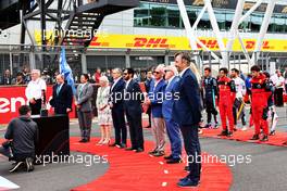 Grid dignitaries. 03.07.2022. Formula 1 World Championship, Rd 10, British Grand Prix, Silverstone, England, Race Day.