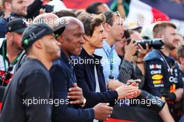 Tom Cruise (USA) Actor in parc ferme. 03.07.2022. Formula 1 World Championship, Rd 10, British Grand Prix, Silverstone, England, Race Day.
