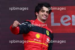 1st place Carlos Sainz Jr (ESP) Ferrari F1-75. 03.07.2022. Formula 1 World Championship, Rd 10, British Grand Prix, Silverstone, England, Race Day.