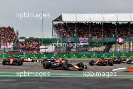 Max Verstappen (NLD) Red Bull Racing RB18. 03.07.2022. Formula 1 World Championship, Rd 10, British Grand Prix, Silverstone, England, Race Day.