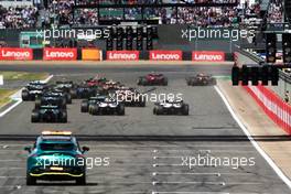 The restart of the race. 03.07.2022. Formula 1 World Championship, Rd 10, British Grand Prix, Silverstone, England, Race Day.