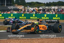 Lando Norris (GBR) McLaren MCL36. 03.07.2022. Formula 1 World Championship, Rd 10, British Grand Prix, Silverstone, England, Race Day.