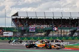 Lando Norris (GBR) McLaren MCL36. 03.07.2022. Formula 1 World Championship, Rd 10, British Grand Prix, Silverstone, England, Race Day.