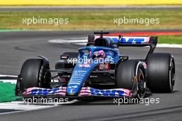 Fernando Alonso (ESP) Alpine F1 Team A522. 03.07.2022. Formula 1 World Championship, Rd 10, British Grand Prix, Silverstone, England, Race Day.