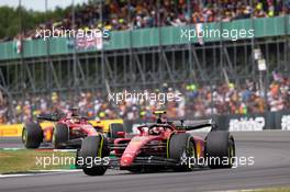 Carlos Sainz Jr (ESP) Ferrari F1-75. 03.07.2022. Formula 1 World Championship, Rd 10, British Grand Prix, Silverstone, England, Race Day.
