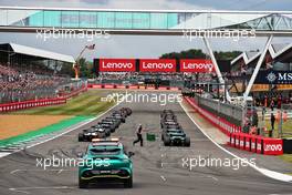 The start of the race. 03.07.2022. Formula 1 World Championship, Rd 10, British Grand Prix, Silverstone, England, Race Day.