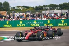 Carlos Sainz Jr (ESP) Ferrari F1-75.  03.07.2022. Formula 1 World Championship, Rd 10, British Grand Prix, Silverstone, England, Race Day.