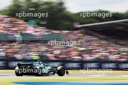 Sebastian Vettel (GER) Aston Martin F1 Team AMR22. 03.07.2022. Formula 1 World Championship, Rd 10, British Grand Prix, Silverstone, England, Race Day.