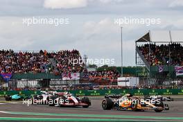 Daniel Ricciardo (AUS) McLaren MCL36. 03.07.2022. Formula 1 World Championship, Rd 10, British Grand Prix, Silverstone, England, Race Day.
