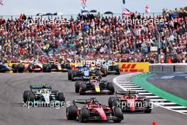 Charles Leclerc (MON) Ferrari F1-75. 03.07.2022. Formula 1 World Championship, Rd 10, British Grand Prix, Silverstone, England, Race Day.