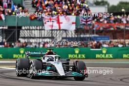 George Russell (GBR) Mercedes AMG F1 W13. 03.07.2022. Formula 1 World Championship, Rd 10, British Grand Prix, Silverstone, England, Race Day.