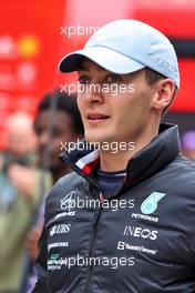 George Russell (GBR) Mercedes AMG F1. 02.07.2022. Formula 1 World Championship, Rd 10, British Grand Prix, Silverstone, England, Qualifying Day.