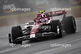 Guanyu Zhou (CHN) Alfa Romeo F1 Team C42. 02.07.2022. Formula 1 World Championship, Rd 10, British Grand Prix, Silverstone, England, Qualifying Day.