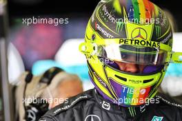 Lewis Hamilton (GBR) Mercedes AMG F1. 02.07.2022. Formula 1 World Championship, Rd 10, British Grand Prix, Silverstone, England, Qualifying Day.