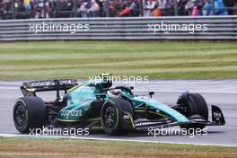Sebastian Vettel (GER) Aston Martin F1 Team AMR22. 02.07.2022. Formula 1 World Championship, Rd 10, British Grand Prix, Silverstone, England, Qualifying Day.