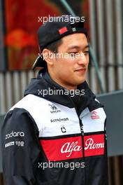 Guanyu Zhou (CHN) Alfa Romeo F1 Team. 02.07.2022. Formula 1 World Championship, Rd 10, British Grand Prix, Silverstone, England, Qualifying Day.