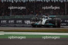 George Russell (GBR) Mercedes AMG F1 W13. 02.07.2022. Formula 1 World Championship, Rd 10, British Grand Prix, Silverstone, England, Qualifying Day.