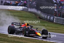 Sergio Perez (MEX) Red Bull Racing RB18. 02.07.2022. Formula 1 World Championship, Rd 10, British Grand Prix, Silverstone, England, Qualifying Day.