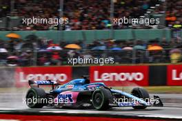 Fernando Alonso (ESP) Alpine F1 Team A522. 02.07.2022. Formula 1 World Championship, Rd 10, British Grand Prix, Silverstone, England, Qualifying Day.