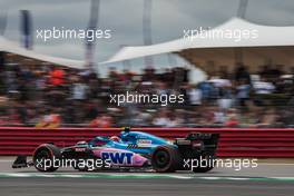 Esteban Ocon (FRA) Alpine F1 Team A522. 02.07.2022. Formula 1 World Championship, Rd 10, British Grand Prix, Silverstone, England, Qualifying Day.