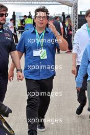 Michael McIntyre (GBR) Comedian and TV Presenter. 03.07.2022. Formula 1 World Championship, Rd 10, British Grand Prix, Silverstone, England, Race Day.