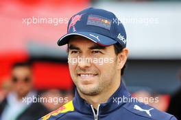 Sergio Perez (MEX) Red Bull Racing. 03.07.2022. Formula 1 World Championship, Rd 10, British Grand Prix, Silverstone, England, Race Day.