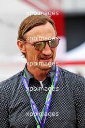 Sami Hyypia (FIN) Football Manager. 03.07.2022. Formula 1 World Championship, Rd 10, British Grand Prix, Silverstone, England, Race Day.