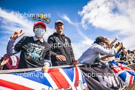 Circuit atmosphere - race fans. 03.07.2022. Formula 1 World Championship, Rd 10, British Grand Prix, Silverstone, England, Race Day.