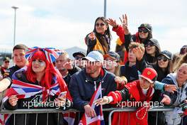 Circuit atmosphere - fans. 03.07.2022. Formula 1 World Championship, Rd 10, British Grand Prix, Silverstone, England, Race Day.