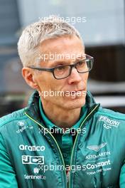 Mike Krack (LUX) Aston Martin F1 Team, Team Principal. 30.06.2022. Formula 1 World Championship, Rd 10, British Grand Prix, Silverstone, England, Preparation Day.